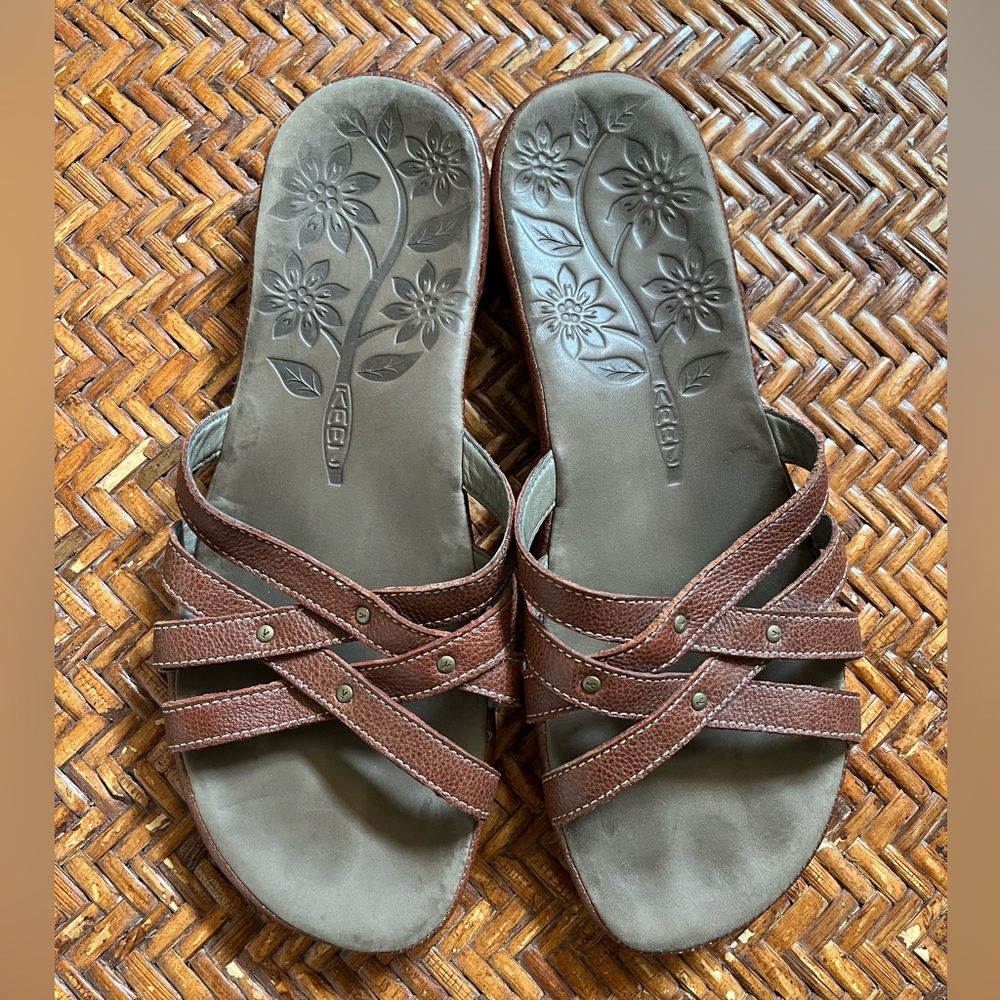 Keen City of Palms Slide Sandals, 8.5